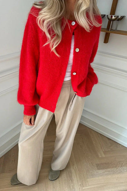 Leya - Strickjacke mit Knöpfen
