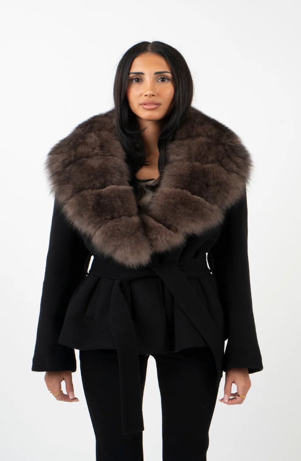 Leya - Manteau Fourrure