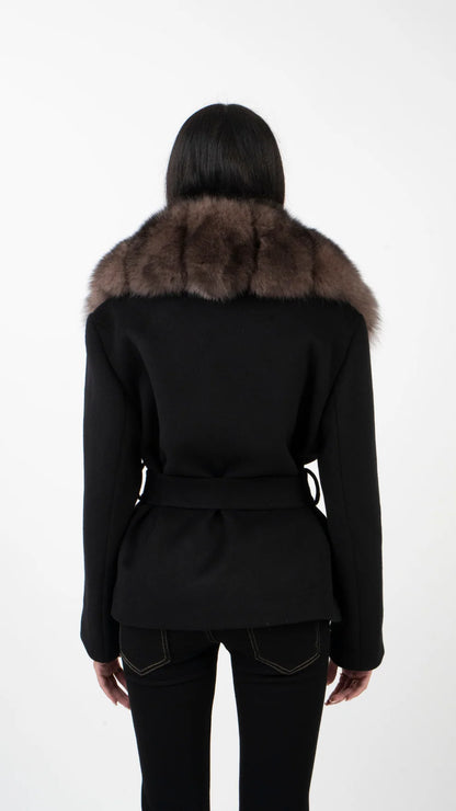 Leya - Manteau Fourrure