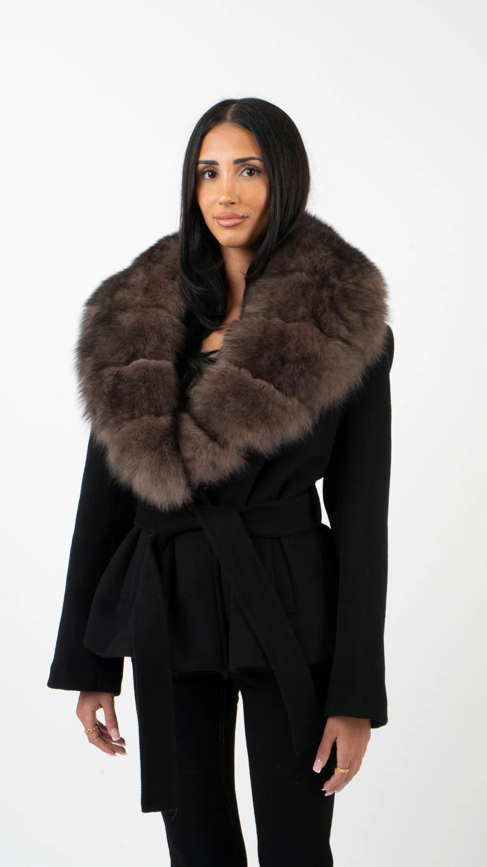 Leya - Manteau Fourrure