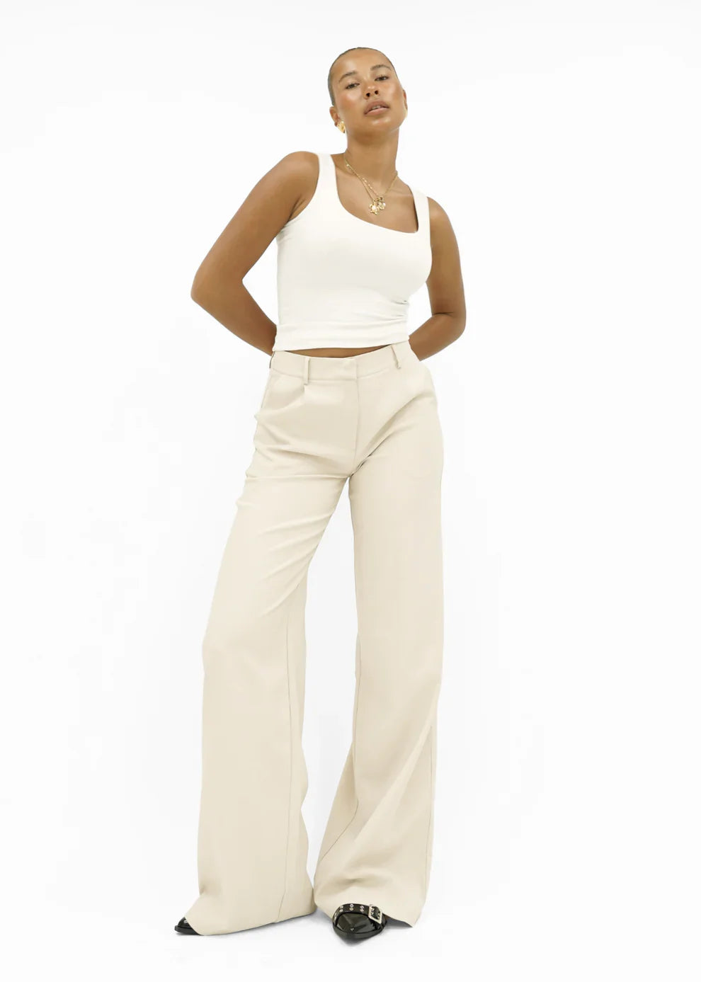 Leya - Pantalon Fluide