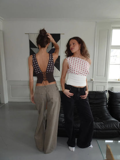 Leya - Top à pois Romane