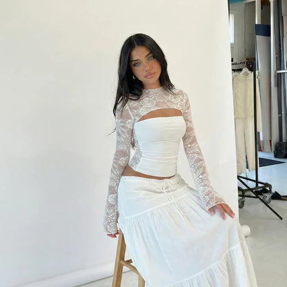 Leya - Top Lara en dentelle