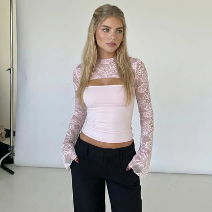 Leya - Top Lara en dentelle