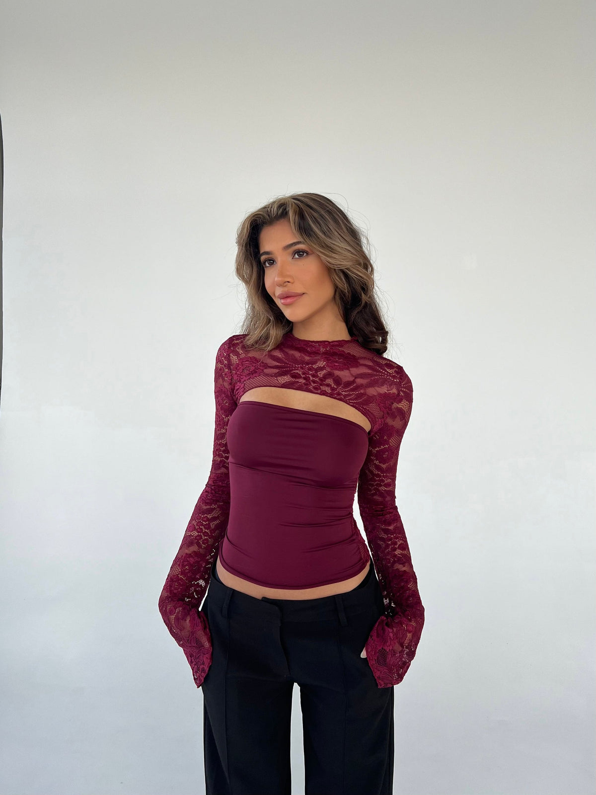 Leya - Top Lara en dentelle